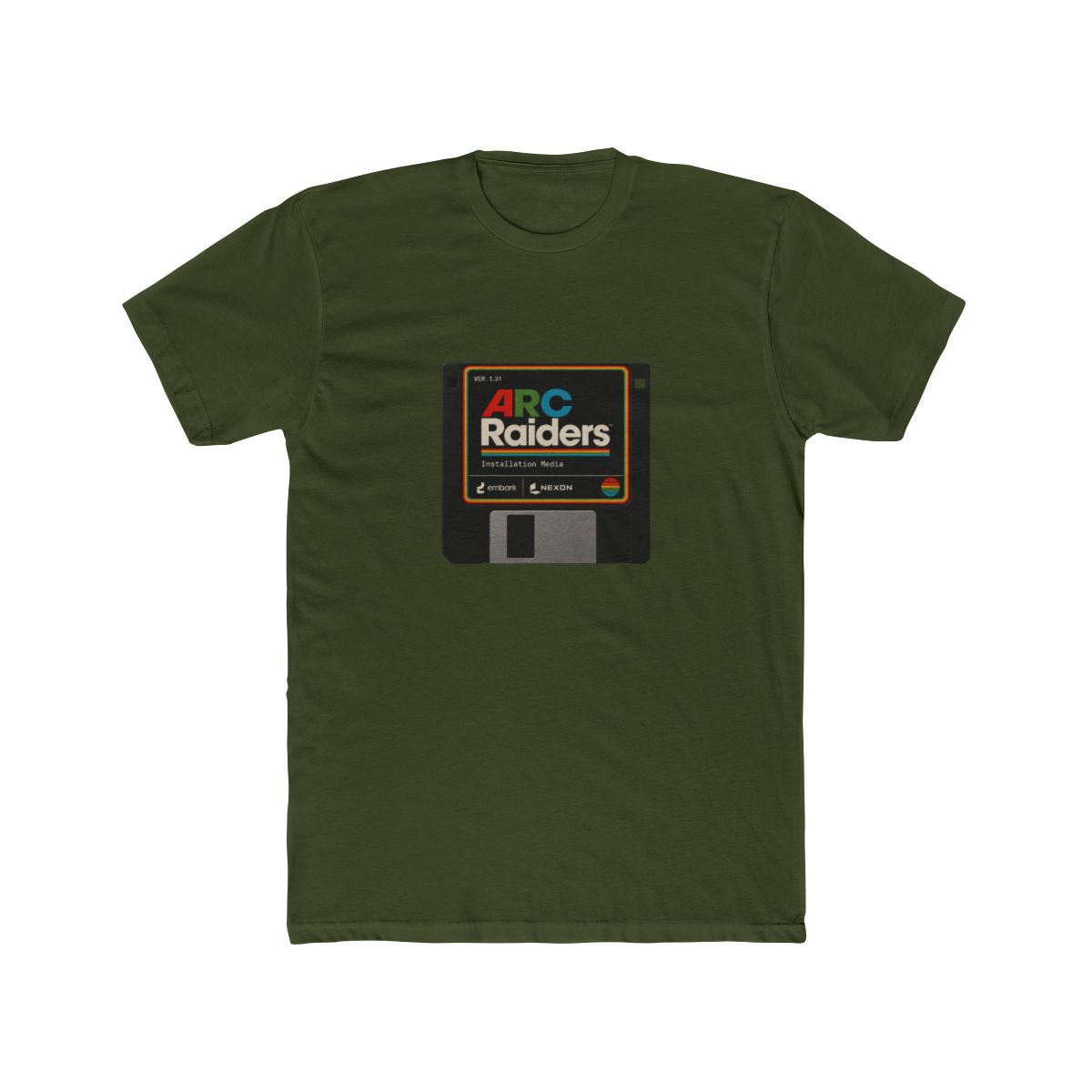 Arc Raiders Floppy Disk Retro Gaming T Shirt - Gamer Nostalgia Gift