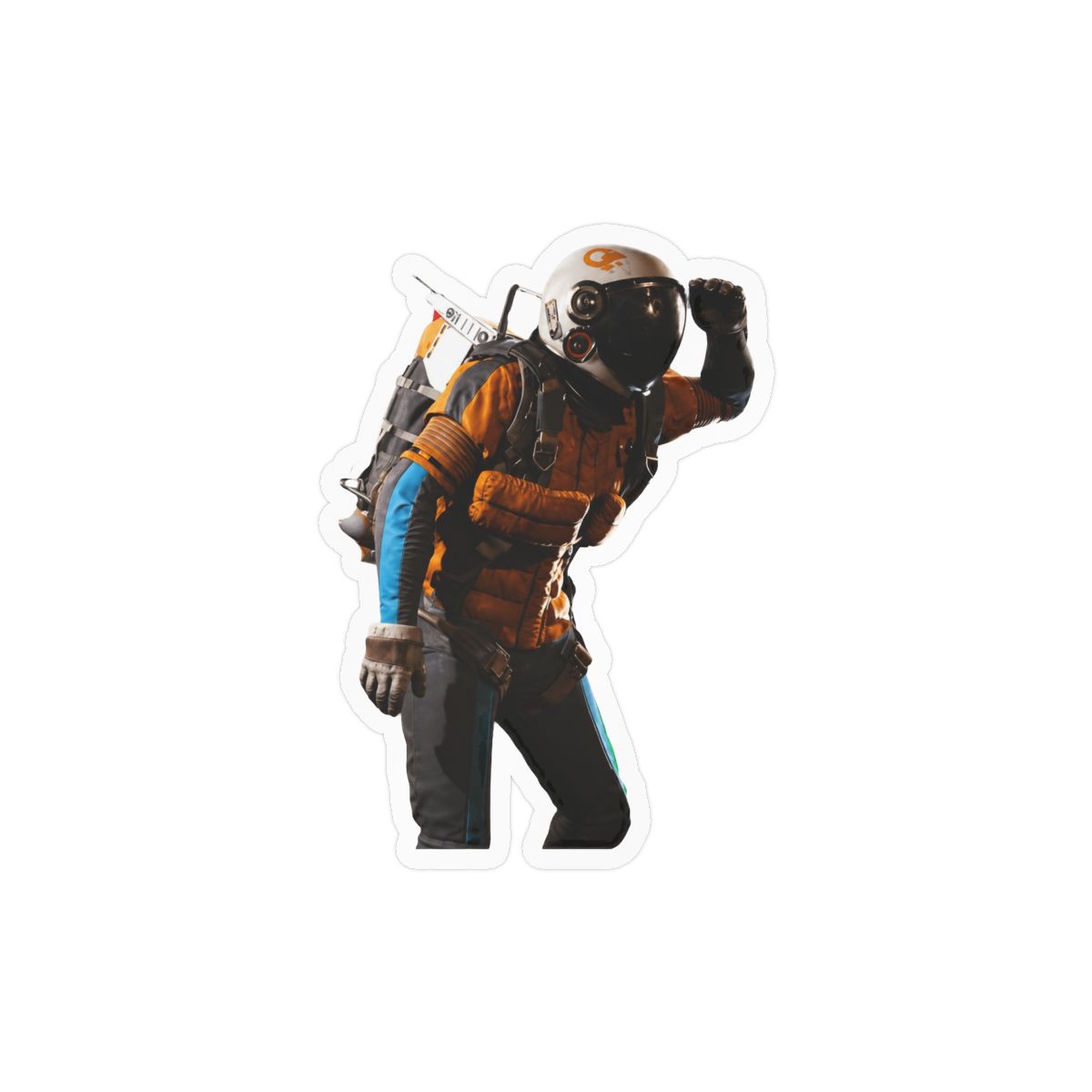 Arc Raiders Sticker | Bold Sci-Fi Gaming Vinyl Decal