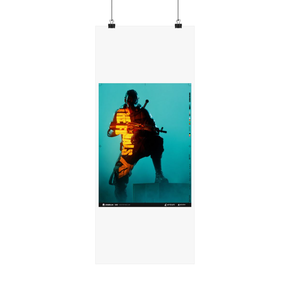 The Finals Green Poster