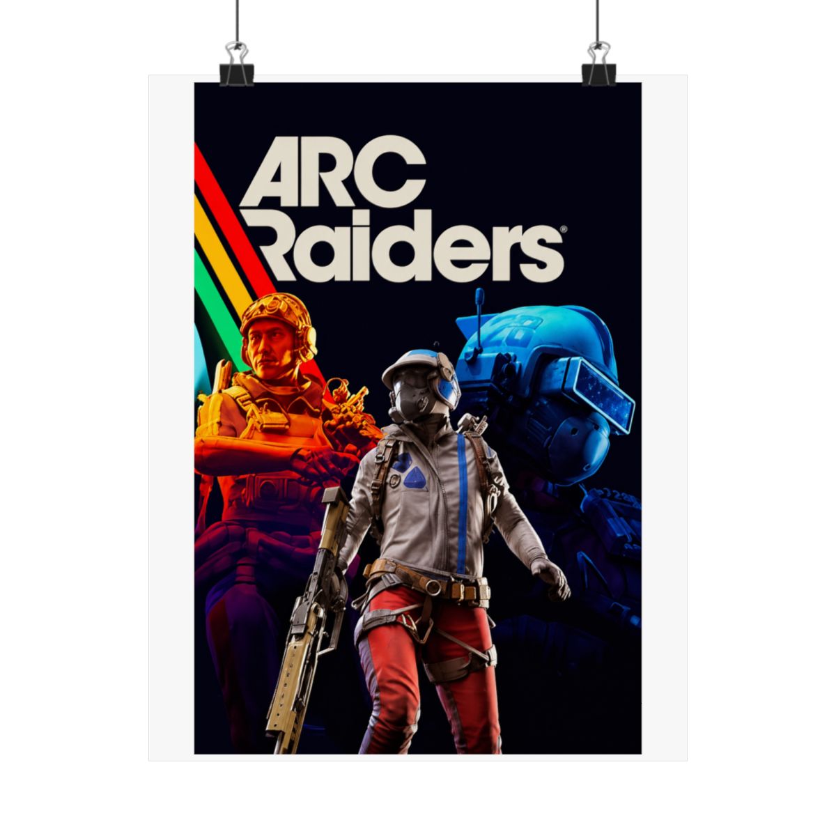 enhighten ARC Raiders Epic Gaming Retro Sci-Fi Wall 24x36 Poster